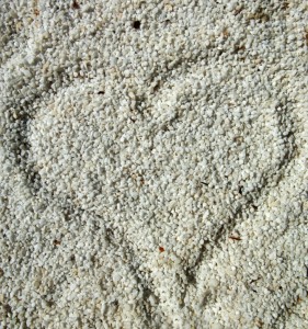 heartin-sand