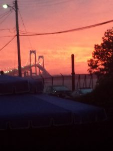 bridge:sunset